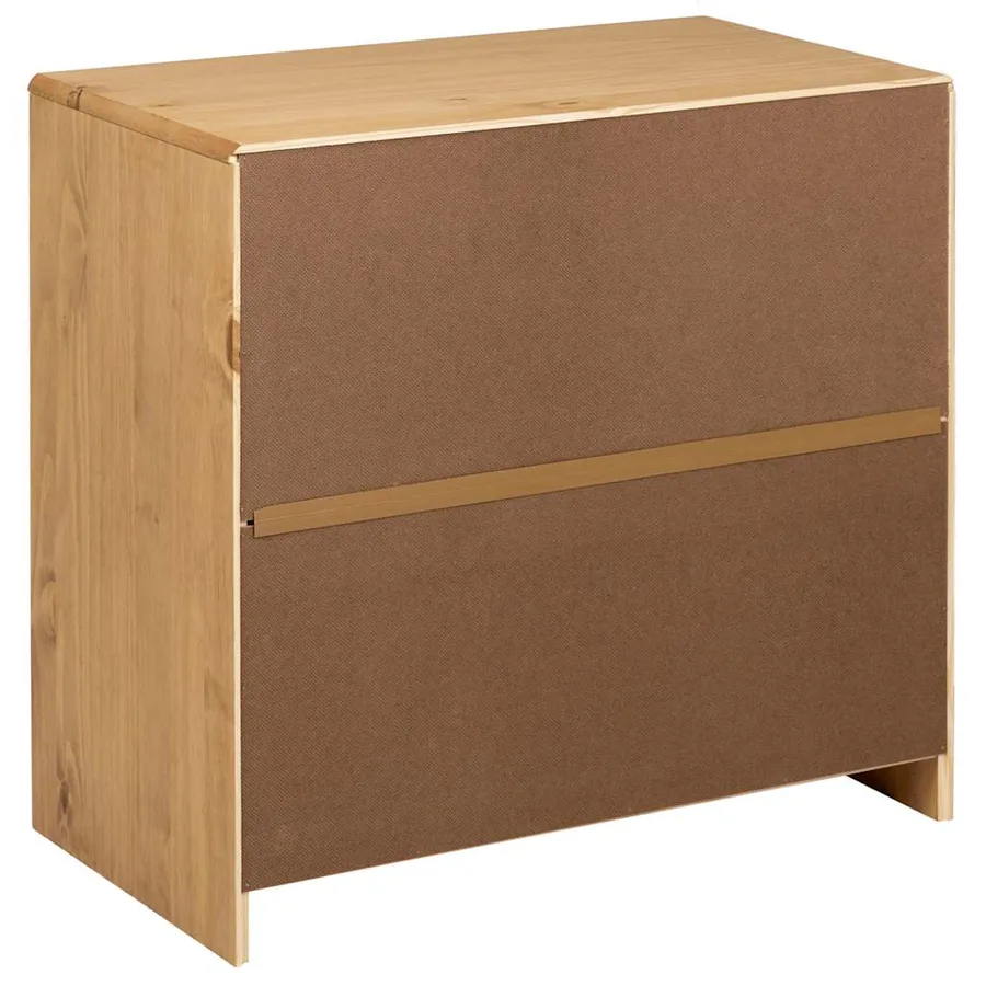 Buffet SAUDA chêne 80x43x75,5 cm bois massif de pin - 6
