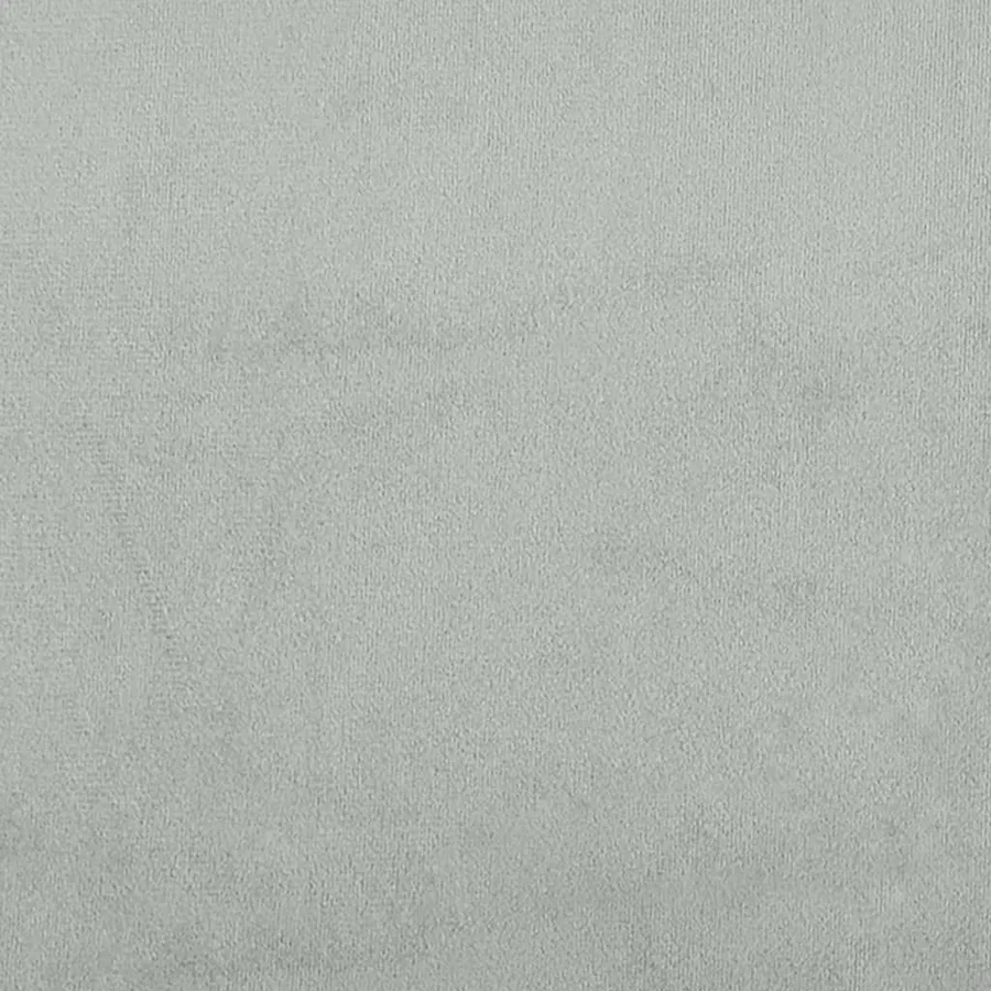 Canapé à 3 places avec repose-pieds Gris clair 180 cm Velours - 6