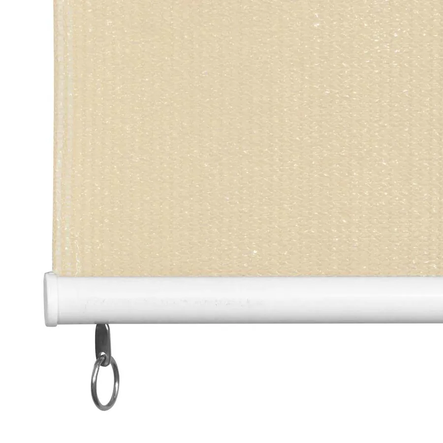 Store roulant d'extérieur 145 (l) x 140 (H) cm crème - 4