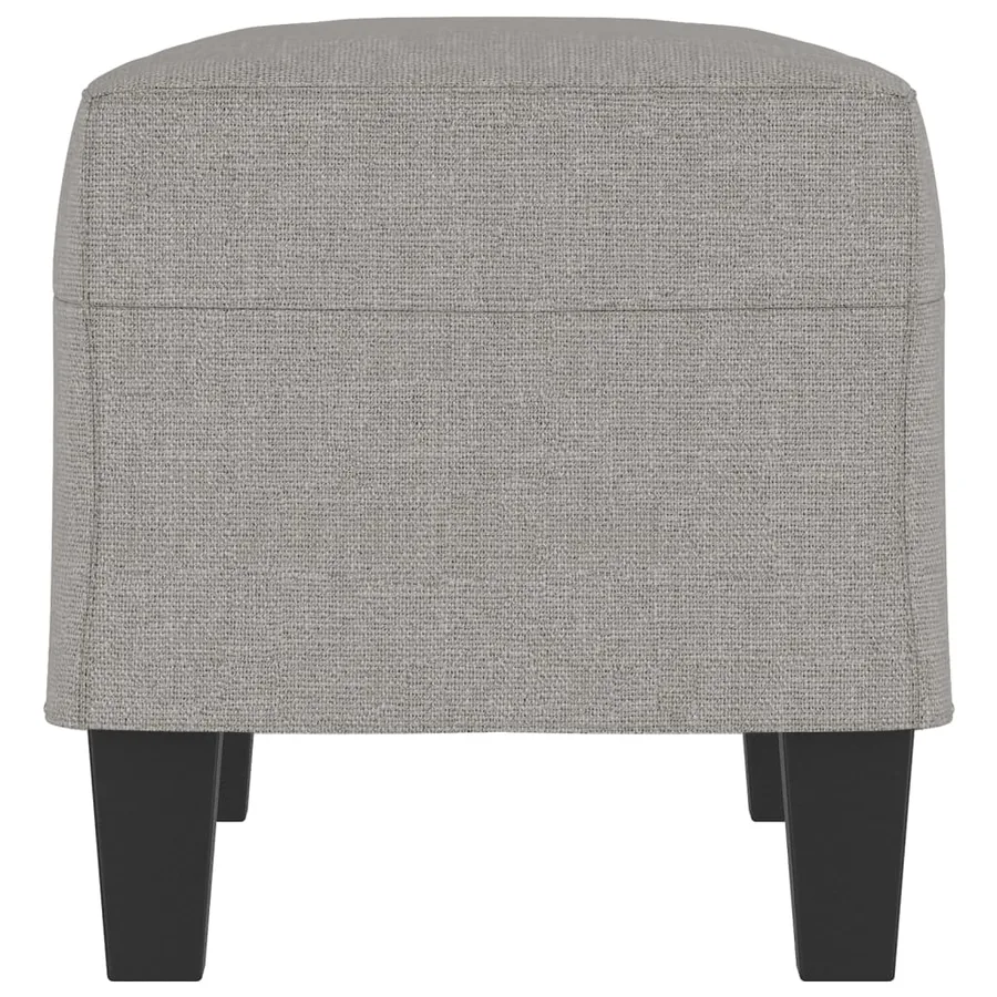 Banc Gris clair 70x35x41 cm Tissu - 4