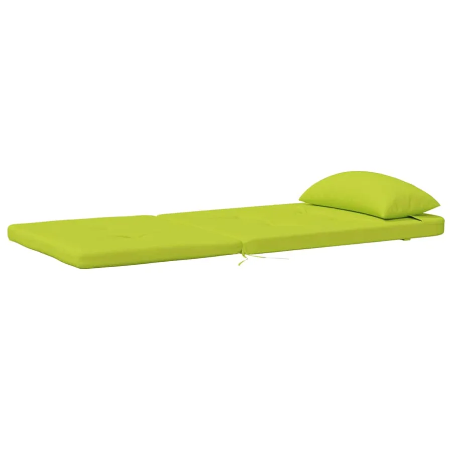 Coussins de chaise Uni 2 pcs Vert vif. 58 x 77 x 4,5 cm - 4