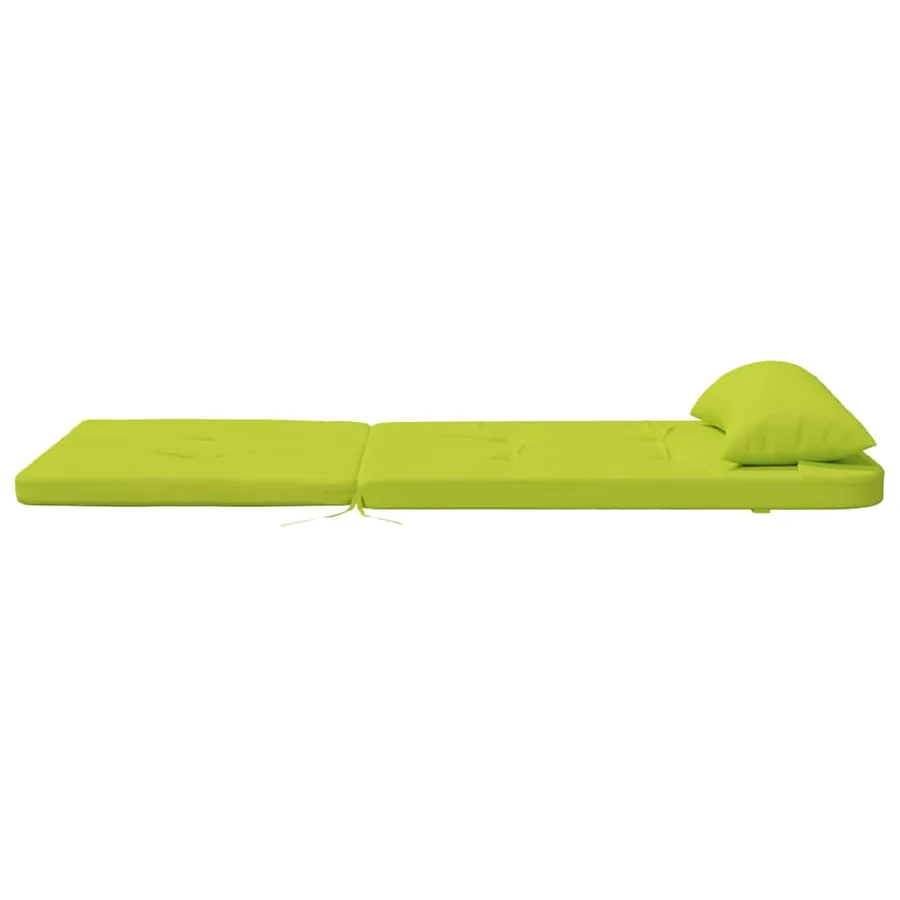 Coussins de chaise Uni 2 pcs Vert vif. 58 x 77 x 4,5 cm - 7