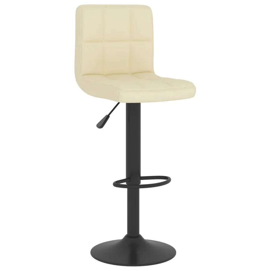 Tabouret de bar Crème Tissu - 2