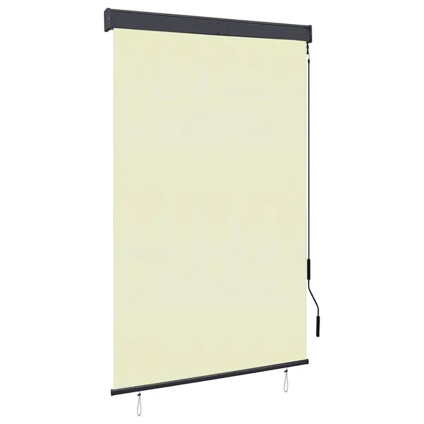 Store roulant d'extérieur 120 x 250 cm Crème