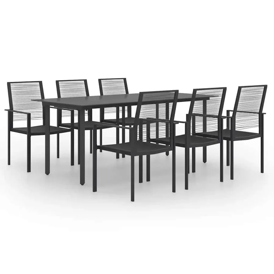 Ensemble à manger de jardin 7 pcs