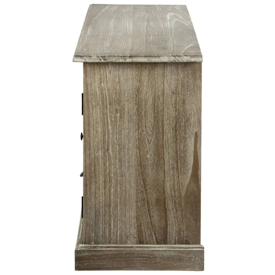 Meuble TV Bois de melia azedarach massif 145 x 35 x 60 cm - 3