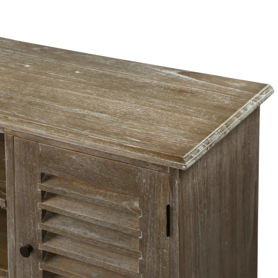 Meuble TV Bois de melia azedarach massif 145 x 35 x 60 cm - 5