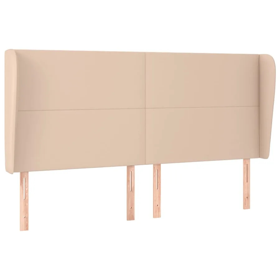 Tête de lit avec oreilles Cappuccino 183x23x118/128 cm - 2