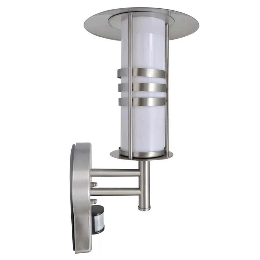 Lampe murale avec capteur Acier inoxydable Forme de pagode - 3