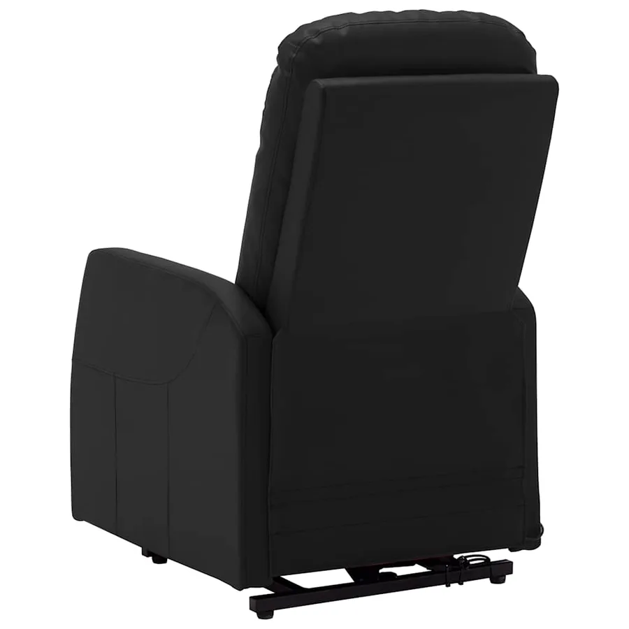 Fauteuil Noir Similicuir - 5