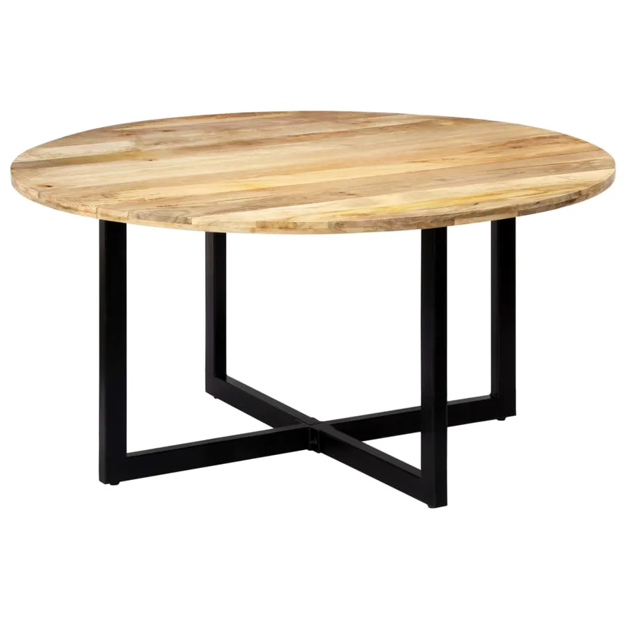 Table de salle à manger 150x73 cm Bois de manguier solide - 11
