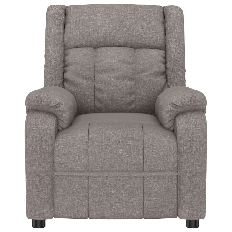 Fauteuil électrique de massage Taupe Tissu - 4