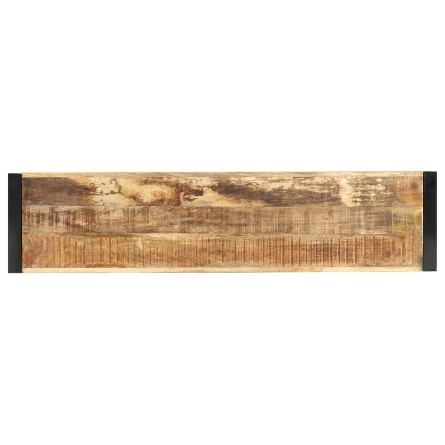 Table console 150x35x76 cm Bois de manguier massif - 3