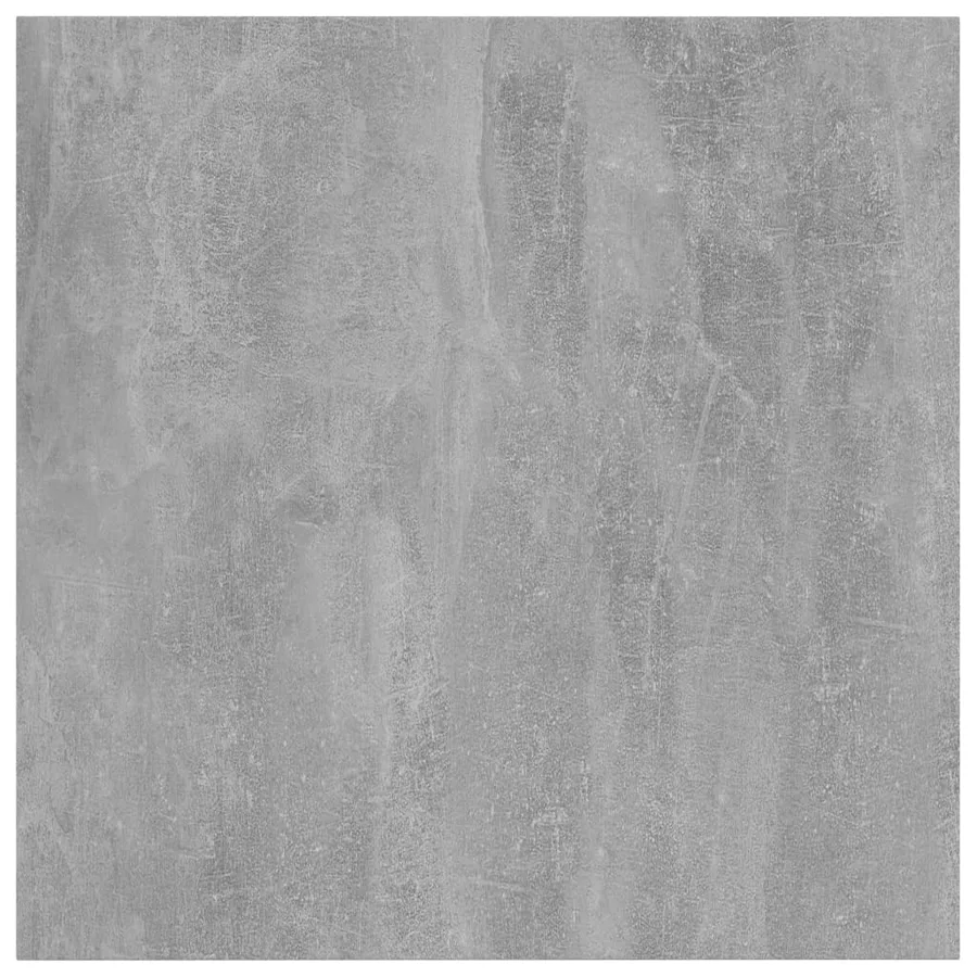 Panneaux de bibliothèque 4 pcs gris béton bois d’ingénierie - 4