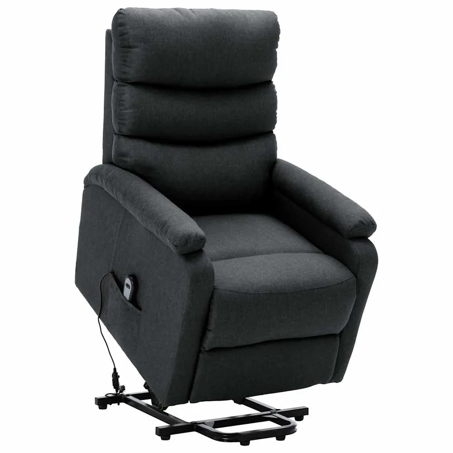Fauteuil Gris foncé Tissu