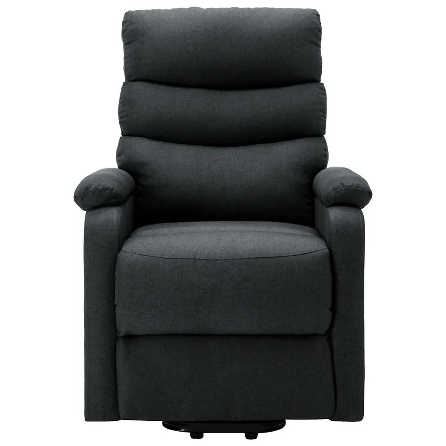 Fauteuil Gris foncé Tissu - 3