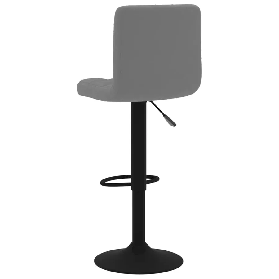 Tabouret de bar Gris foncé Velours - 5