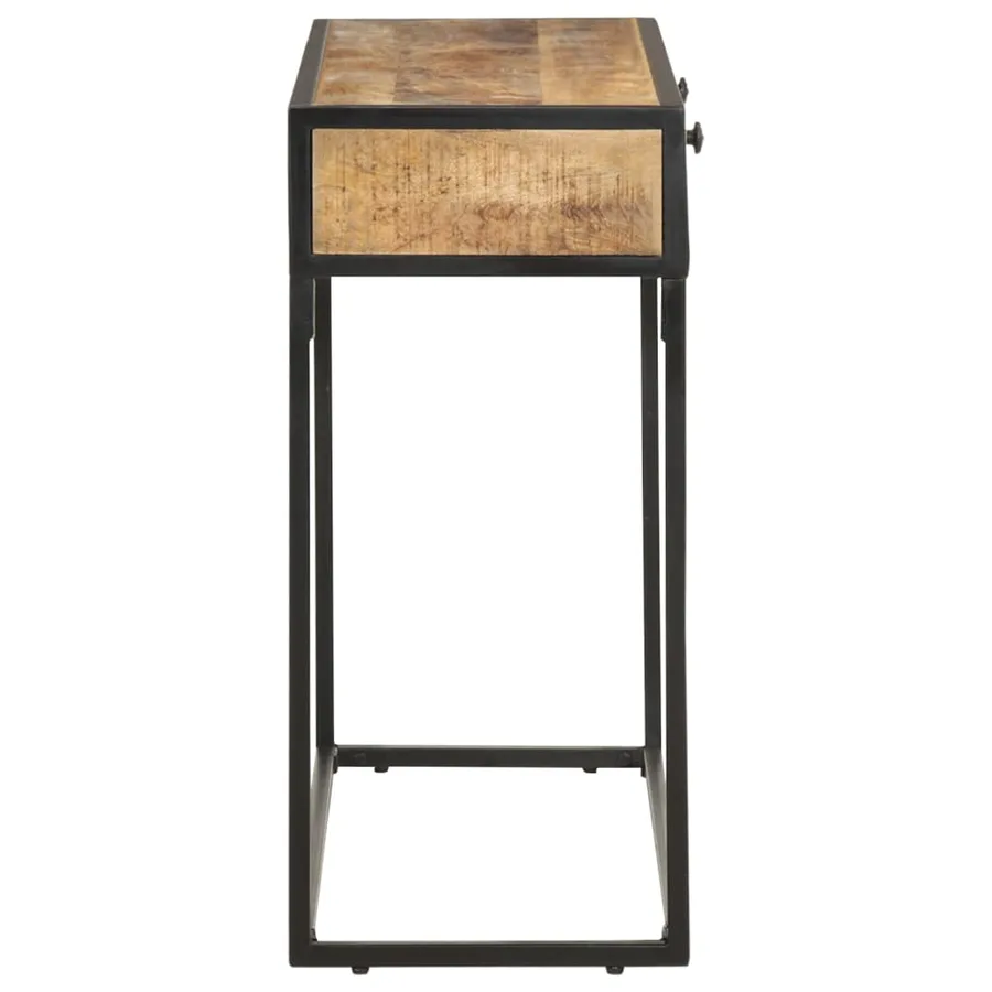 Table console 100x35x75 cm Bois de manguier massif - 4