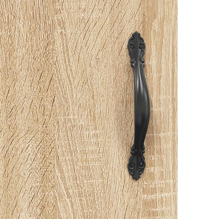 Buffet haut Chêne sonoma 69,5x34x180 cm Bois d'ingénierie - 10