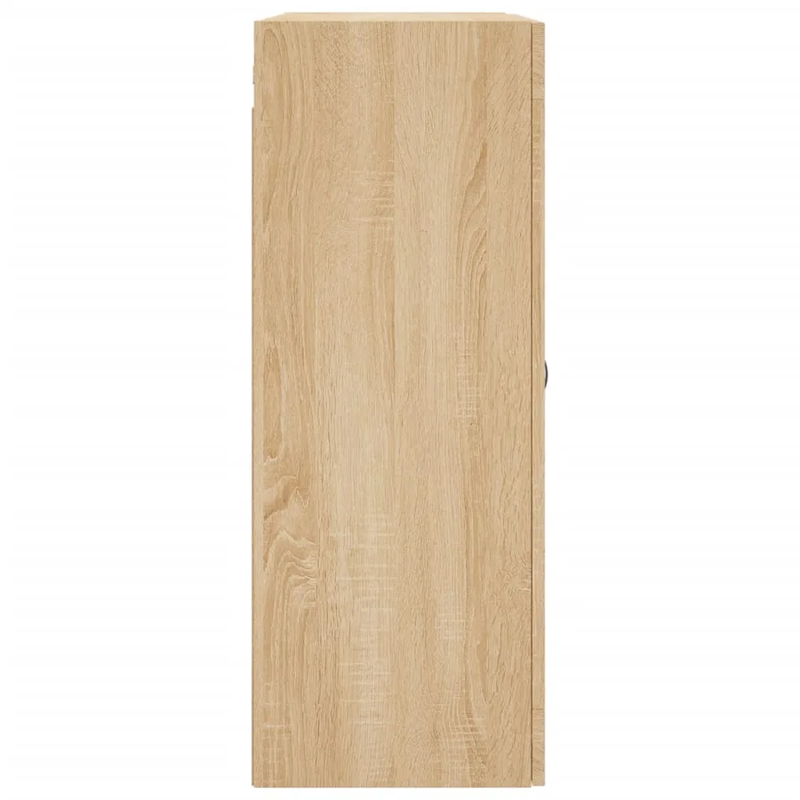 Armoires murales 2 pcs chêne sonoma bois d'ingénierie - 7