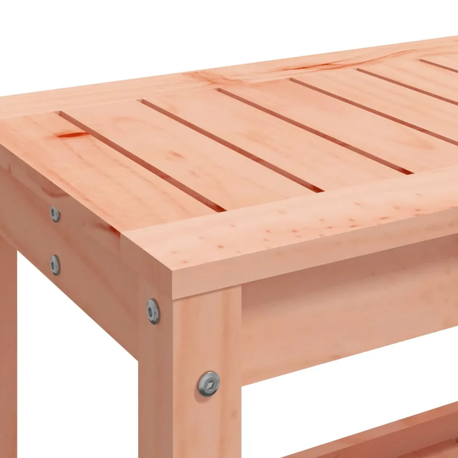 Banc de jardin 82,5x35x45 cm bois massif Douglas - 7