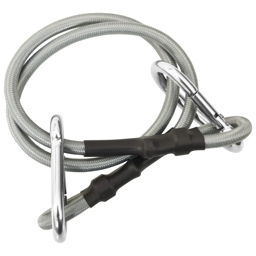 Cordes avec mousqueton 4 pcs Caoutchouc - 4