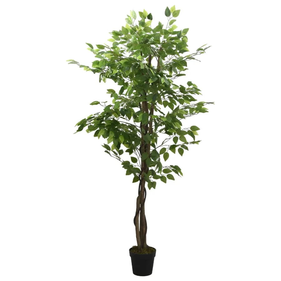 Ficus artificiel 1260 feuilles 200 cm vert - 2