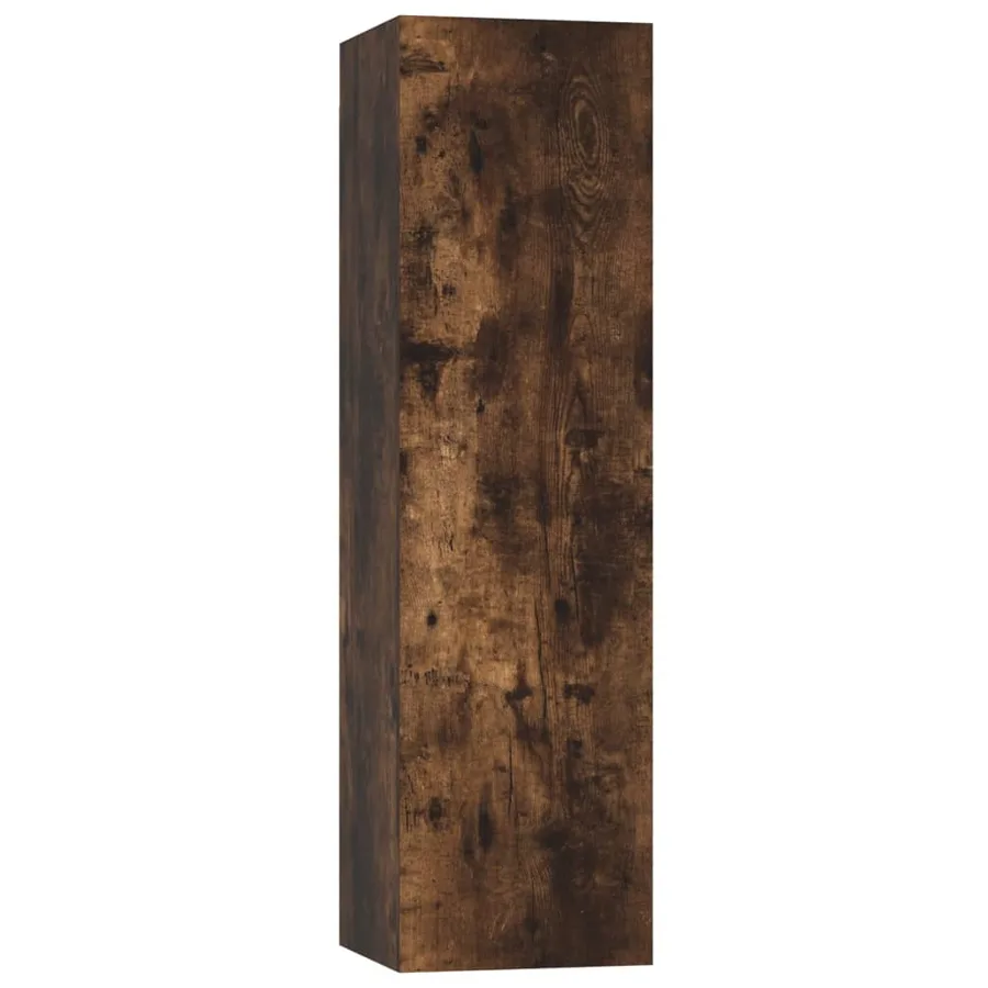 Ensemble de meubles TV 3 pcs Chêne fumé Bois d'ingénierie - 7