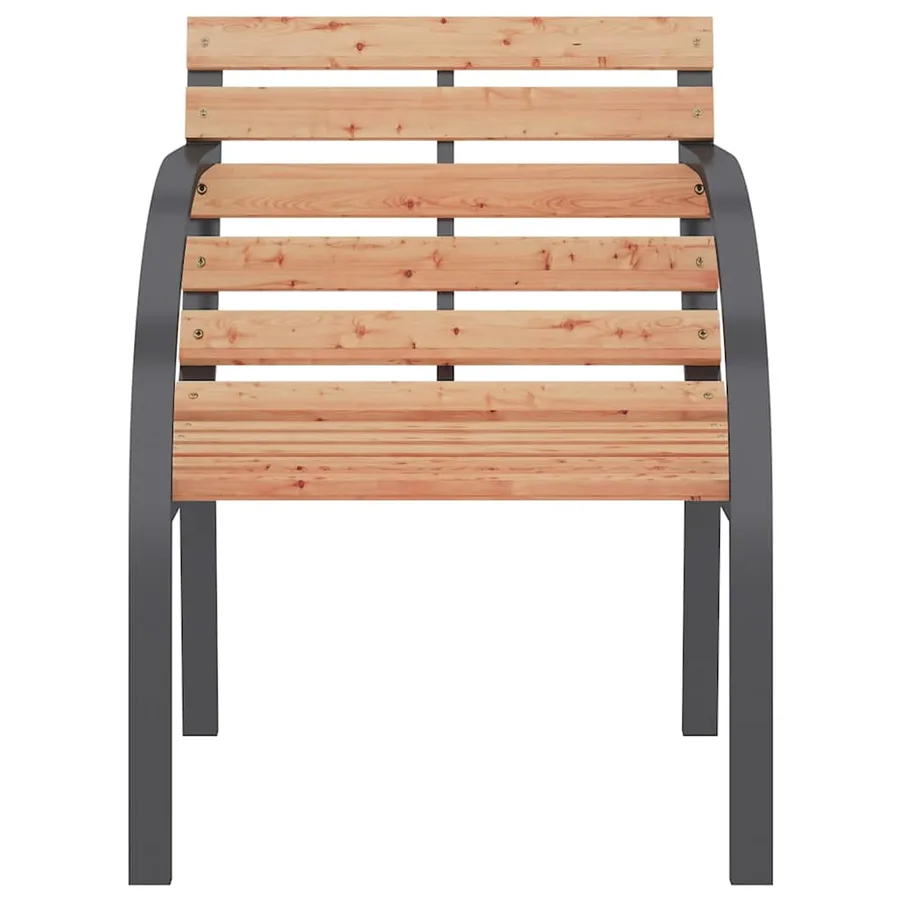 Chaises de jardin lot de 2 Bois - 4