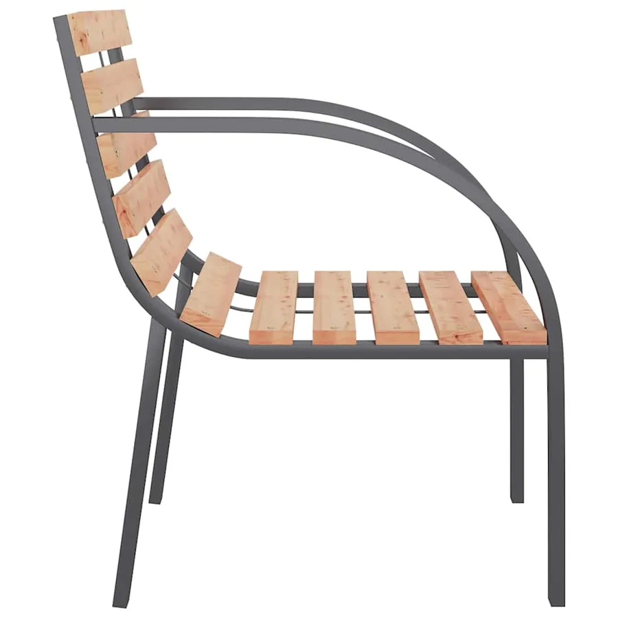 Chaises de jardin lot de 2 Bois - 5