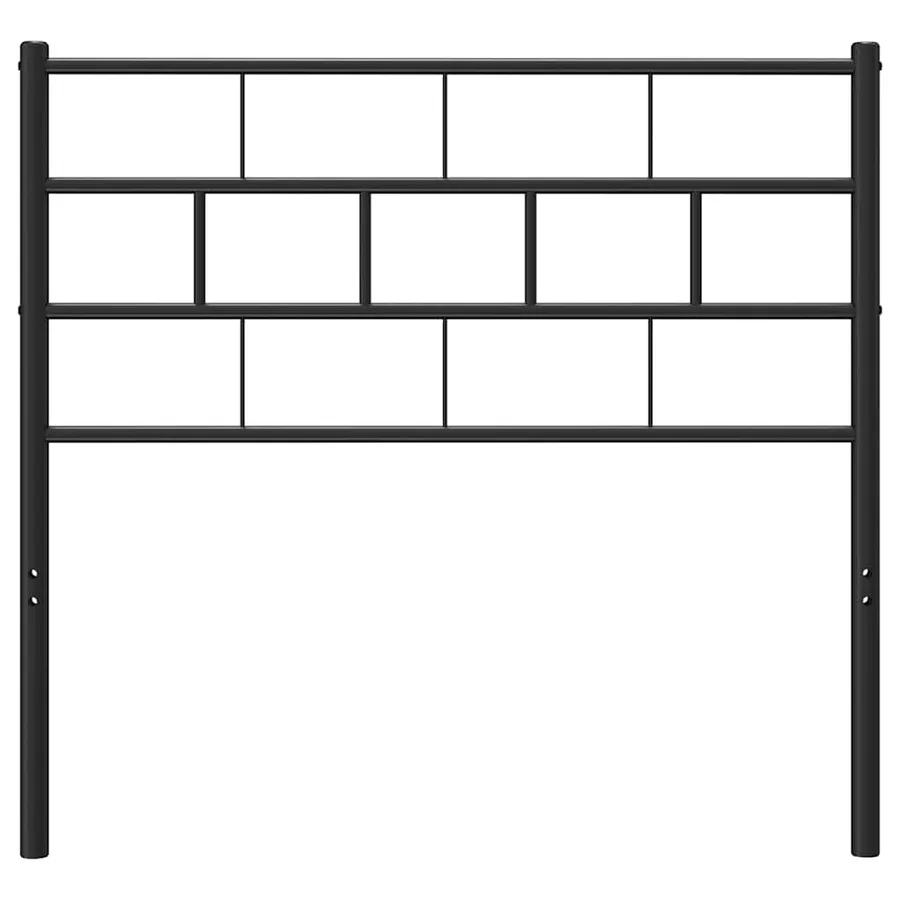 Tête de lit de remplacement métal noir 75 cm - 3