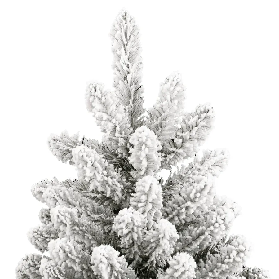 Sapin de Noël artificiel à charnières avec neige floquée 180 cm - 4
