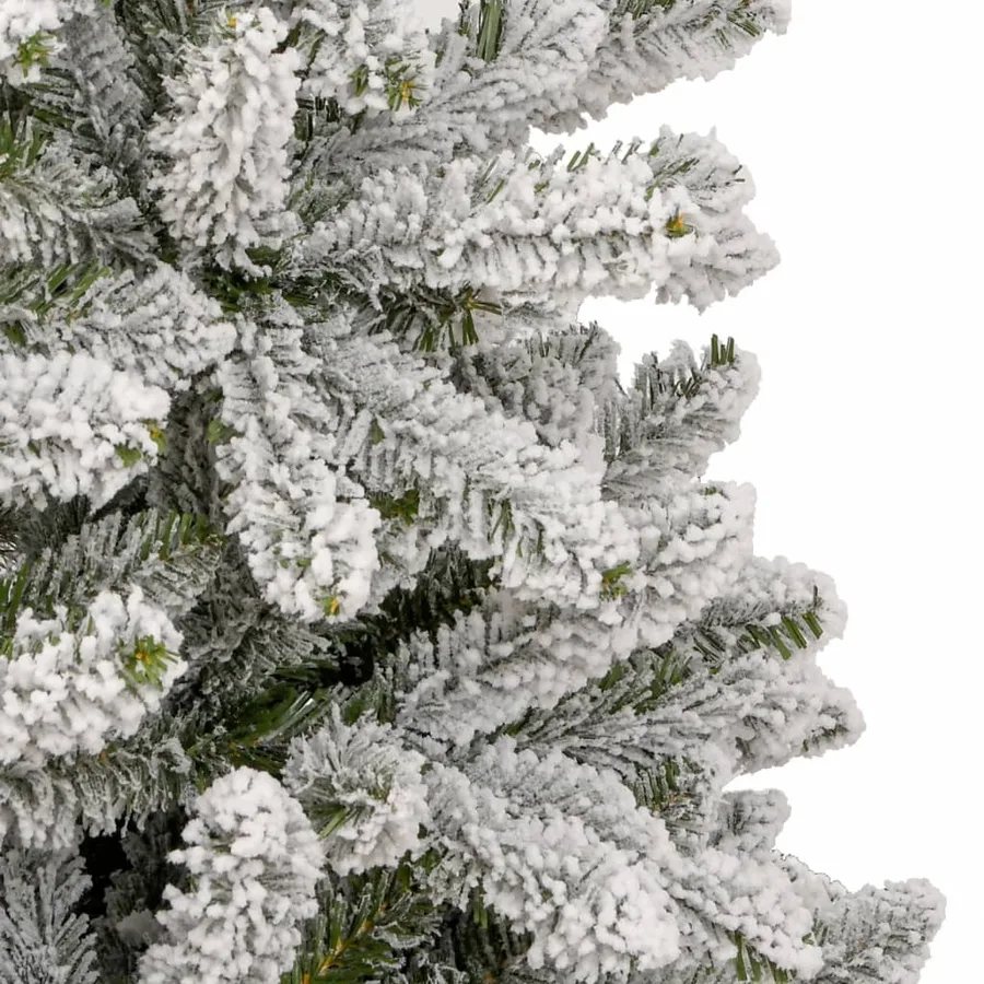 Sapin de Noël artificiel à charnières avec neige floquée 180 cm - 6