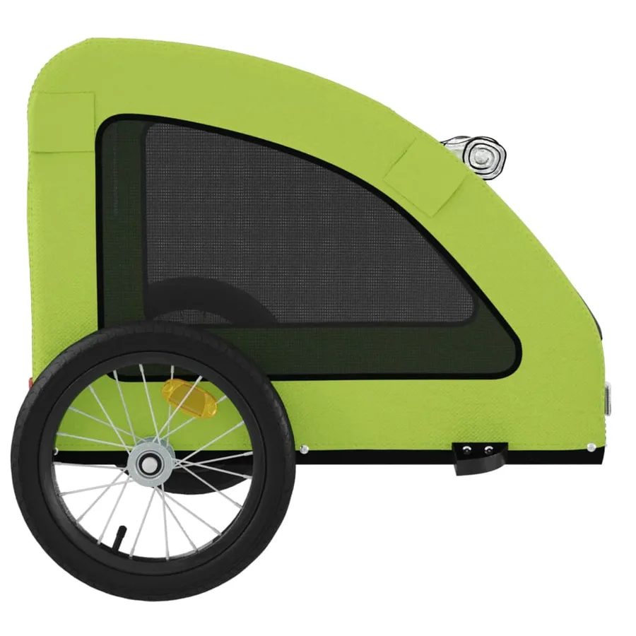 Remorque de vélo pour animaux de compagnie vert - 7