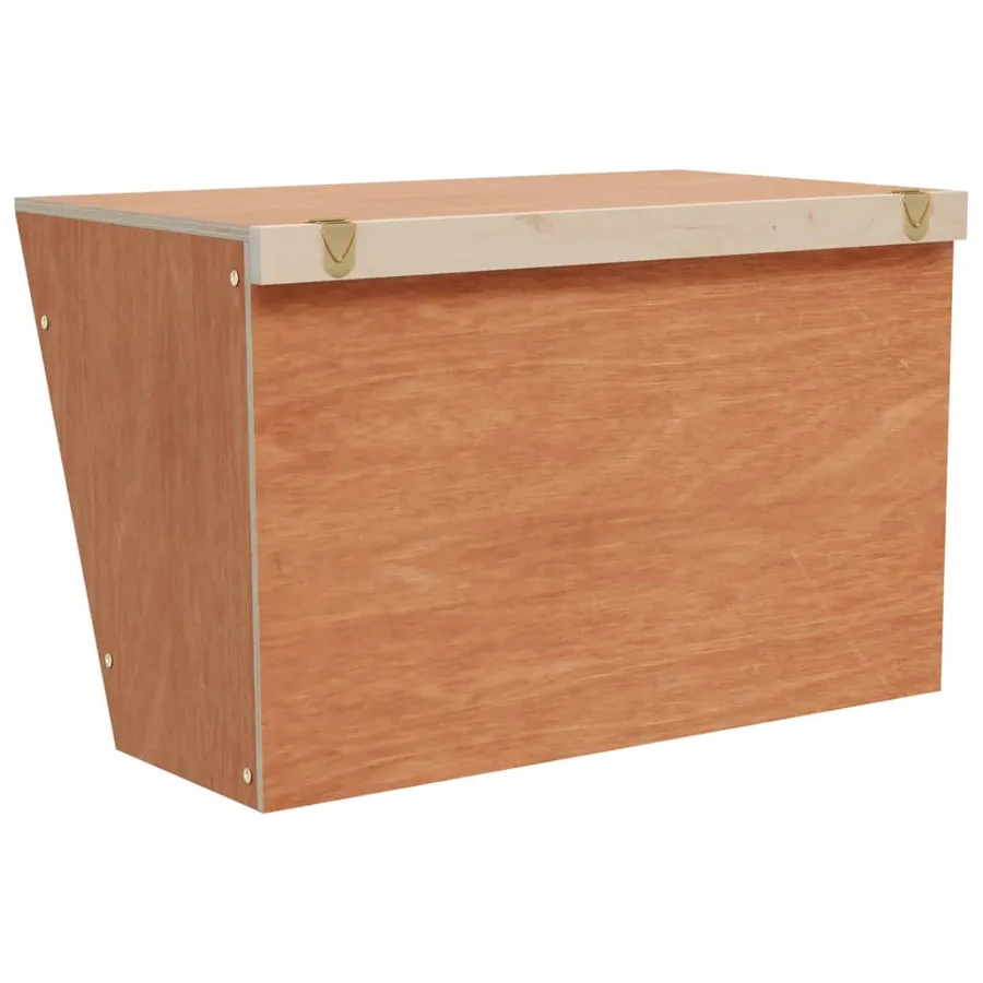Mangeoire à foin pour lapins 37x18,5x23 cm bois massif sapin - 5