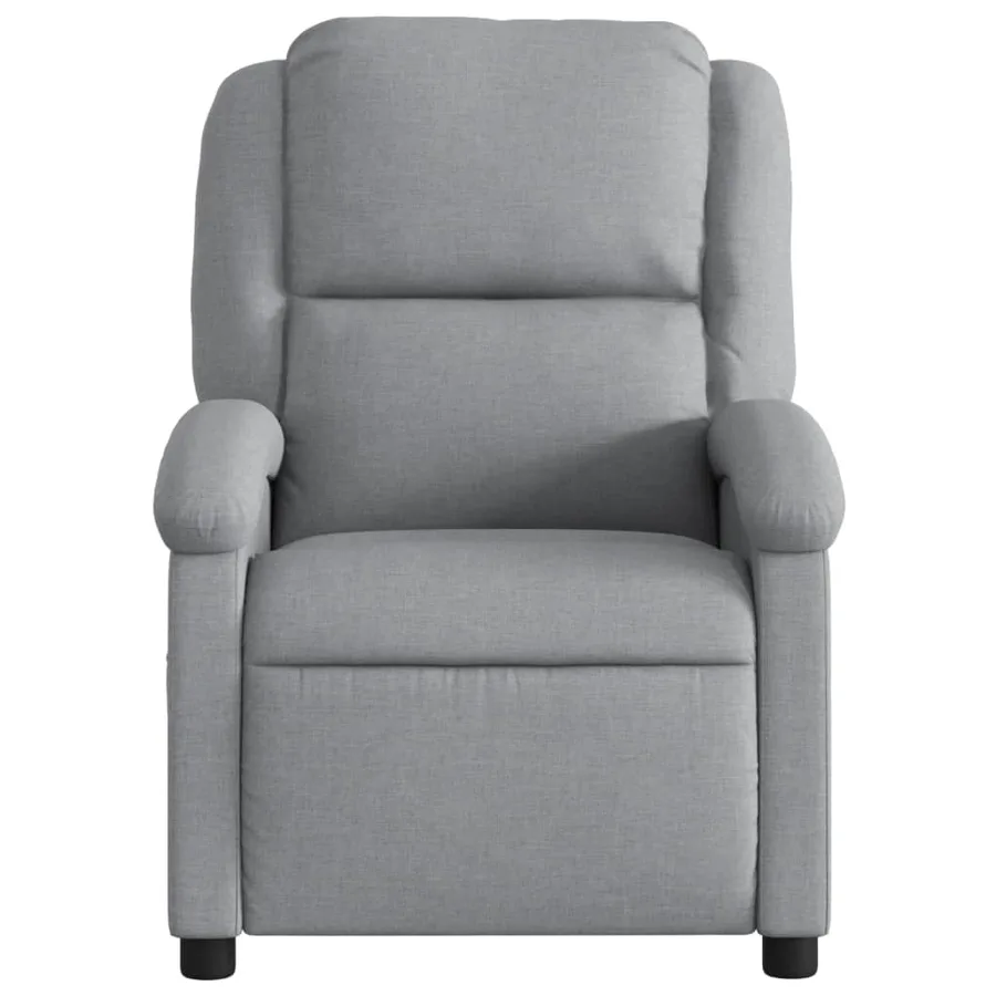 Fauteuil inclinable Gris clair Tissu - 3