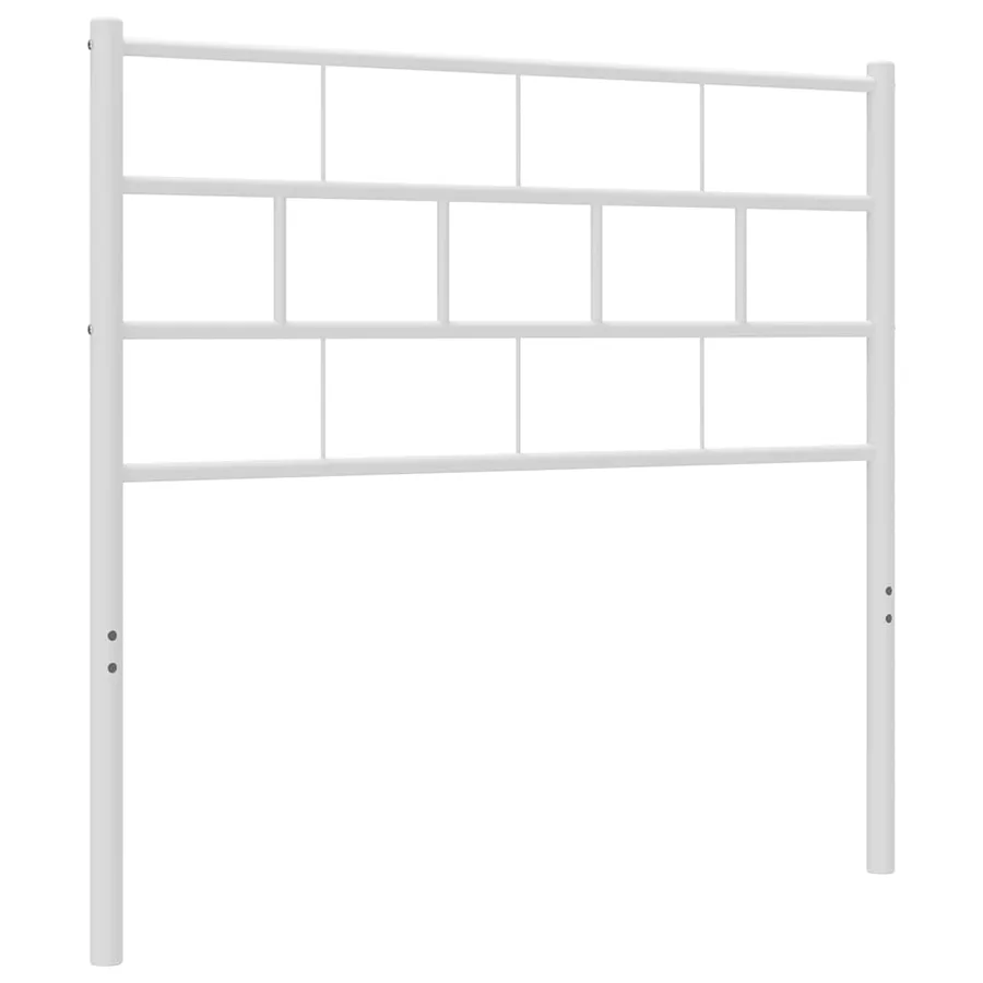 Tête de lit de remplacement métal blanc 75 cm - 2