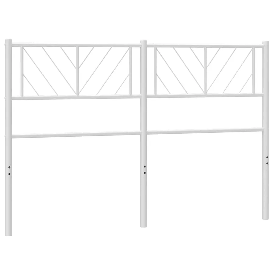 Tête de lit de remplacement métal blanc 150 cm - 2