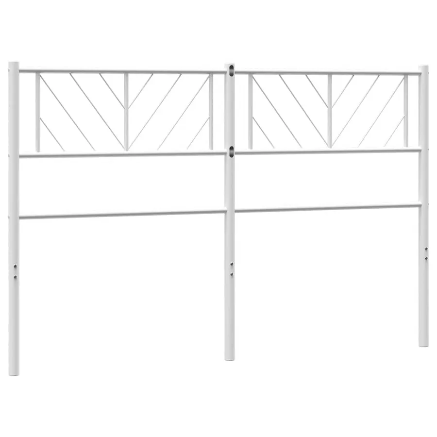 Tête de lit de remplacement métal blanc 150 cm - 6