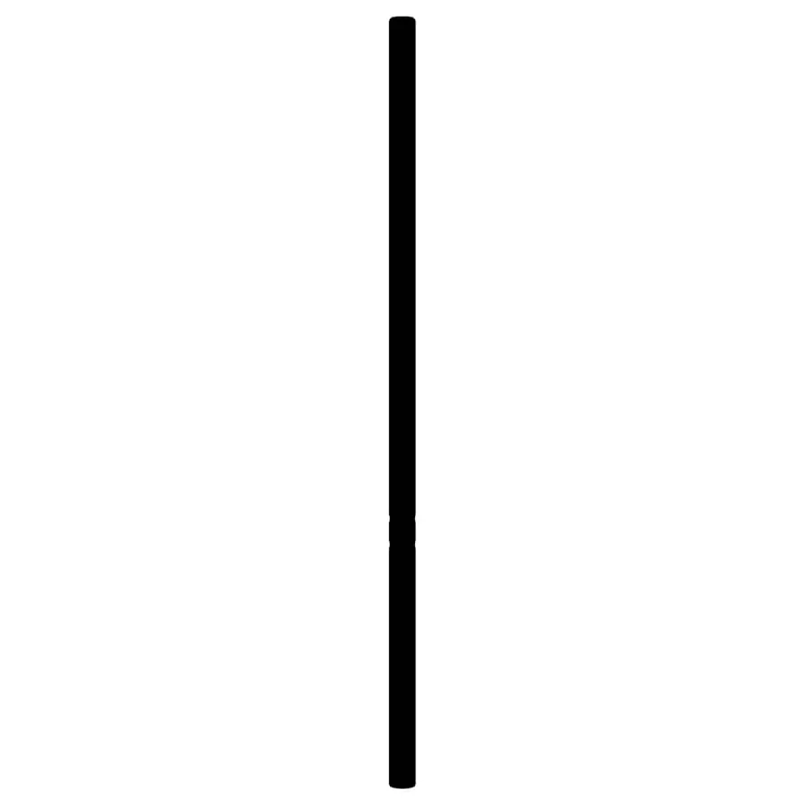 Tête de lit de remplacement métal noir 200 cm - 4