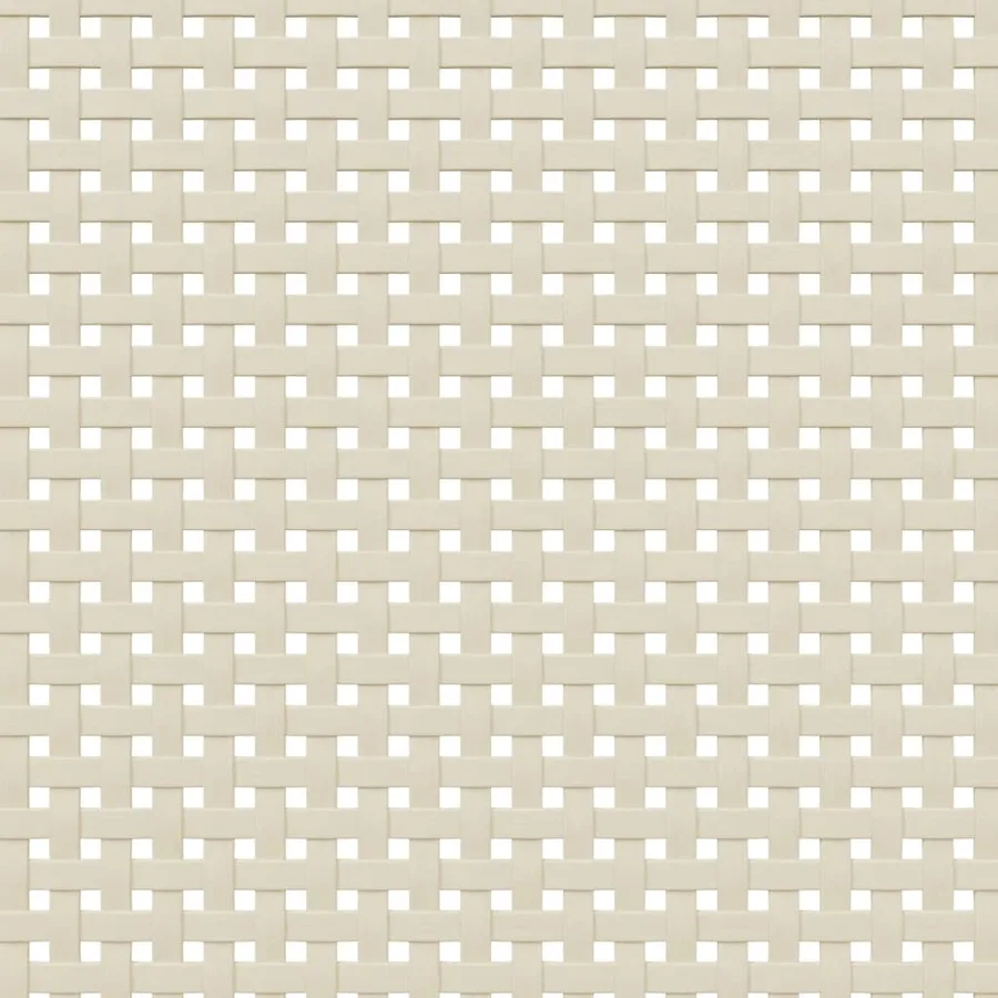 Commode SENJA aspect de rotin blanc bois de pin solide - 9