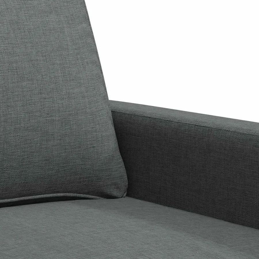 Fauteuil Gris foncé 60 cm Tissu - 7