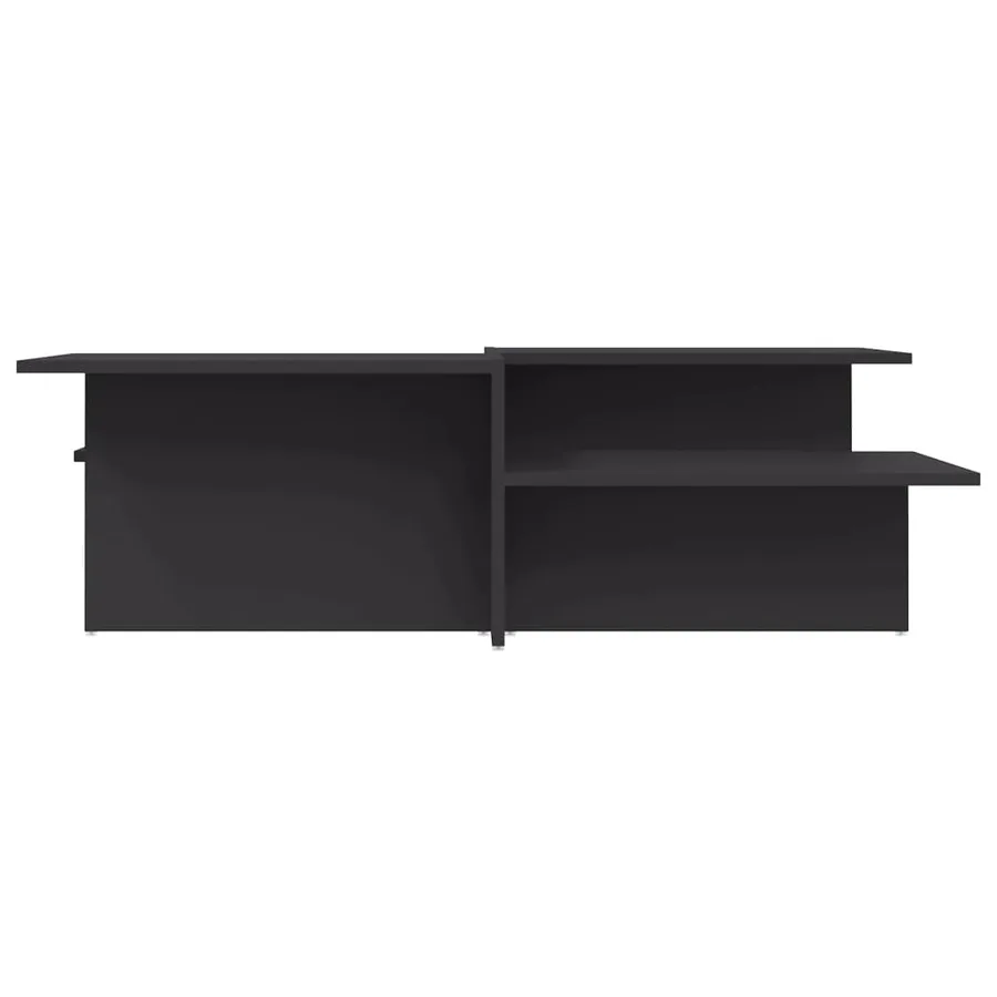 Tables basses 2 pcs gris bois d'ingénierie - 4