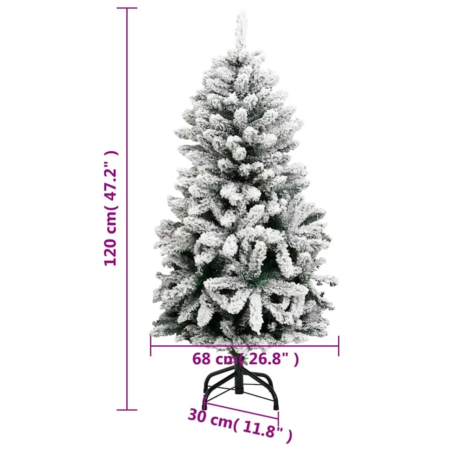 Sapin de Noël artificiel articulé 150 LED et boules 120 cm - 16
