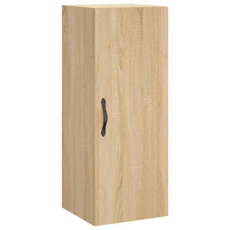 Buffet haut Chêne sonoma 34,5x34x180 cm Bois d'ingénierie - 7