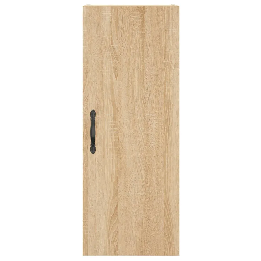 Buffet haut Chêne sonoma 34,5x34x180 cm Bois d'ingénierie - 8