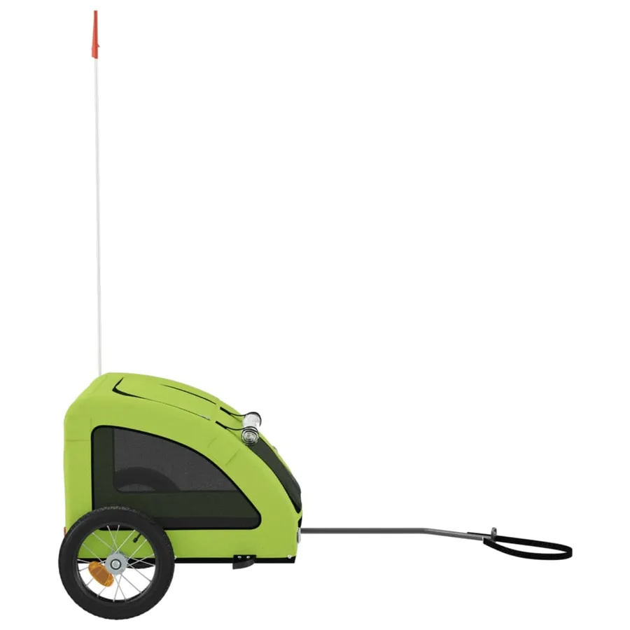Remorque de vélo pour animaux de compagnie vert - 6