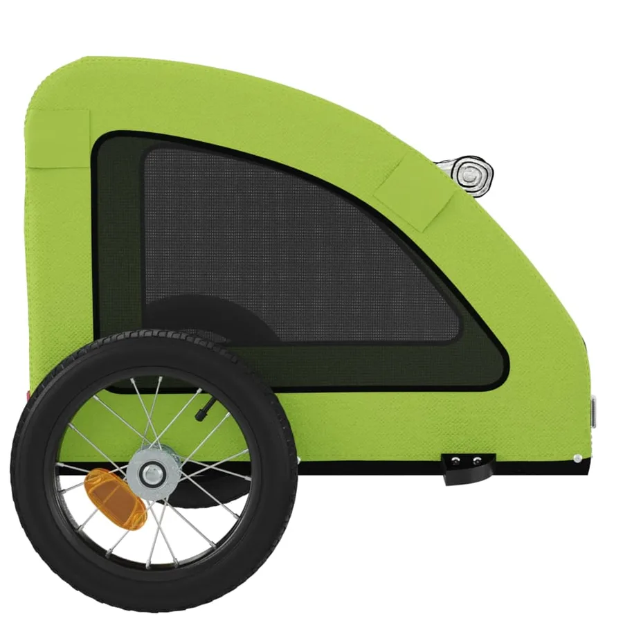 Remorque de vélo pour animaux de compagnie vert - 7