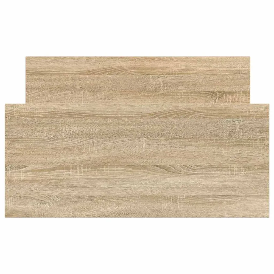 Cadre de lit sans matelas chêne sonoma 90x200 cm - 5