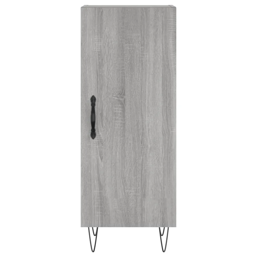Buffet haut Sonoma gris 34,5x34x180 cm Bois d'ingénierie - 8